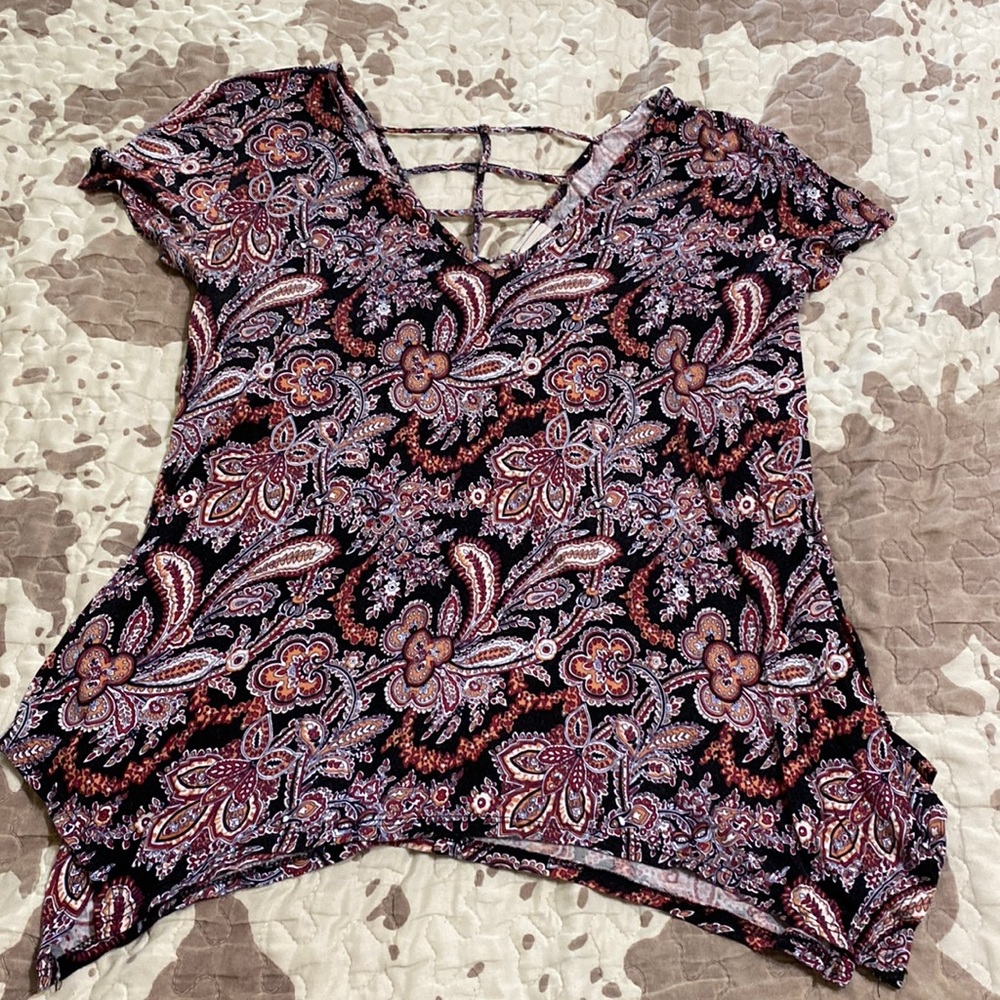 Day trip flowy top